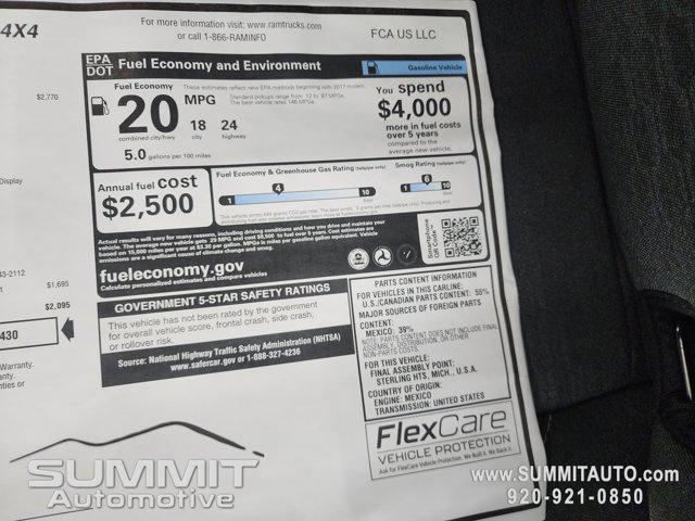 new 2026 Ram 1500 car, priced at $49,239