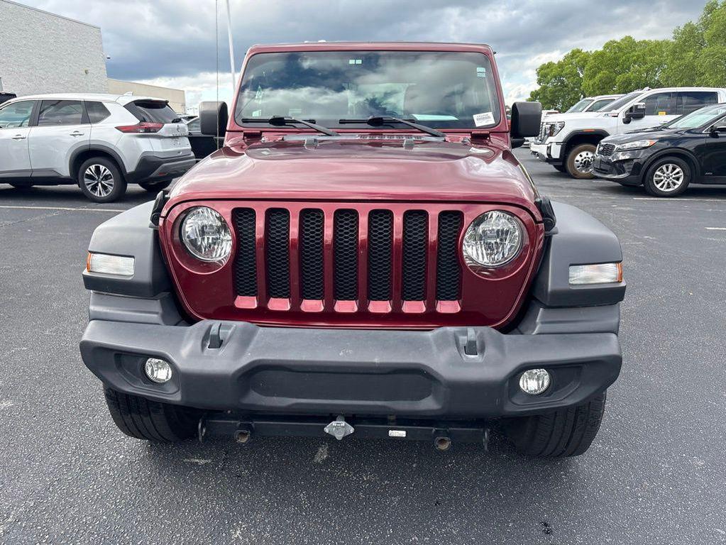 used 2021 Jeep Wrangler Unlimited car, priced at $22,856