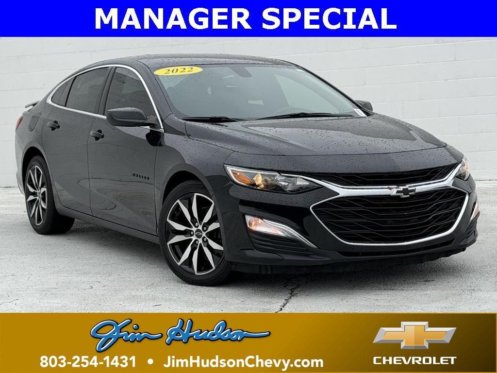 used 2022 Chevrolet Malibu car, priced at $17,257