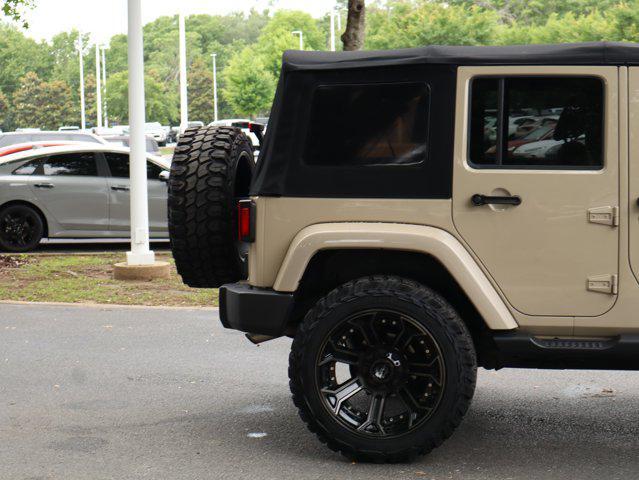 used 2016 Jeep Wrangler Unlimited car, priced at $29,988