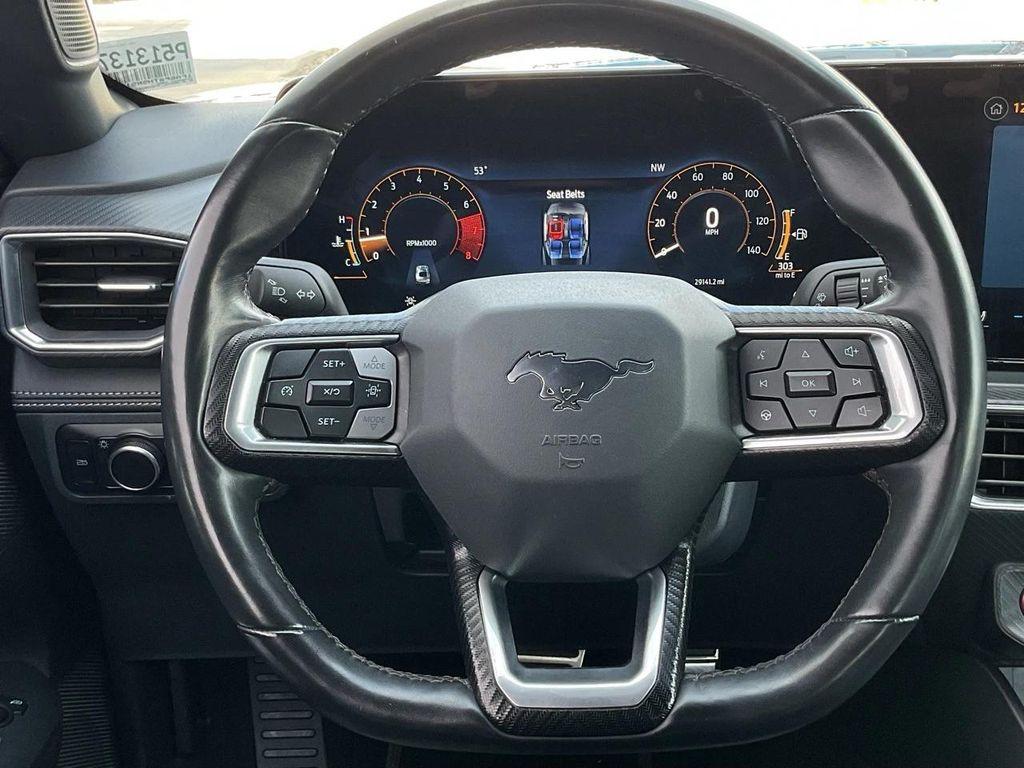 used 2024 Ford Mustang car, priced at $26,901