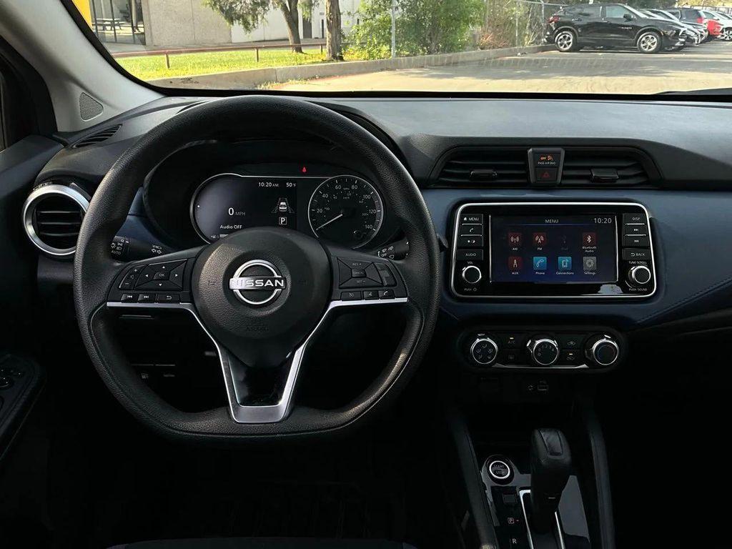 used 2025 Nissan Versa car, priced at $14,701