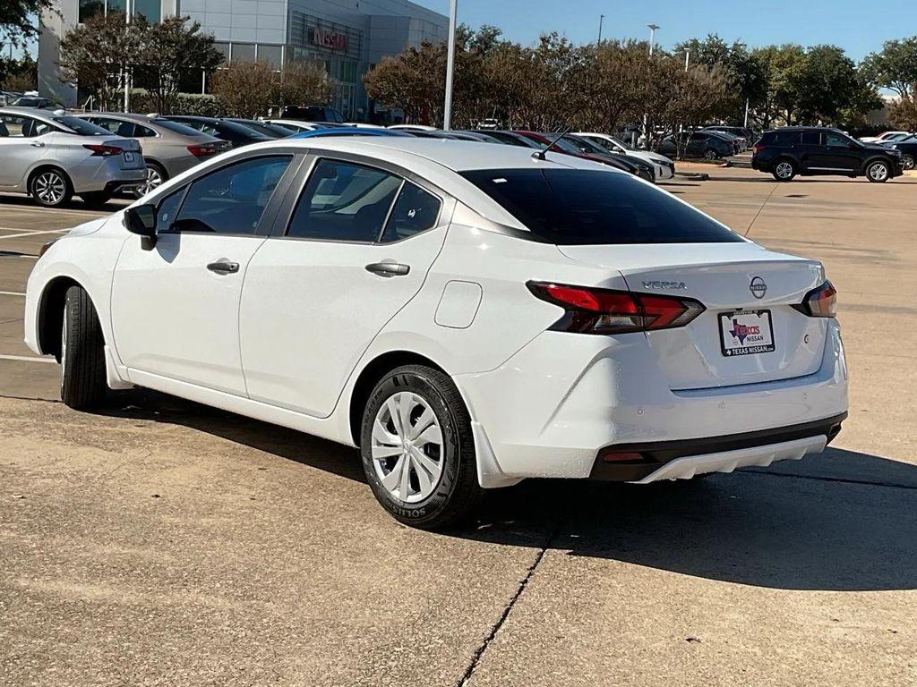 new 2025 Nissan Versa car, priced at $20,557
