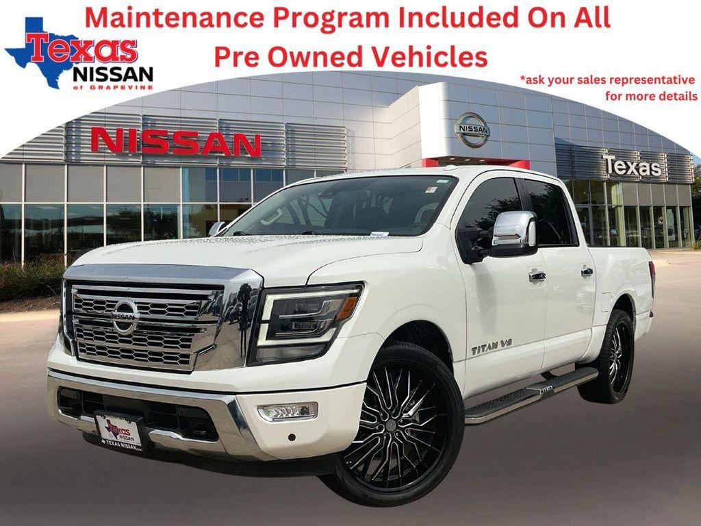 used 2020 Nissan Titan car, priced at $21,401