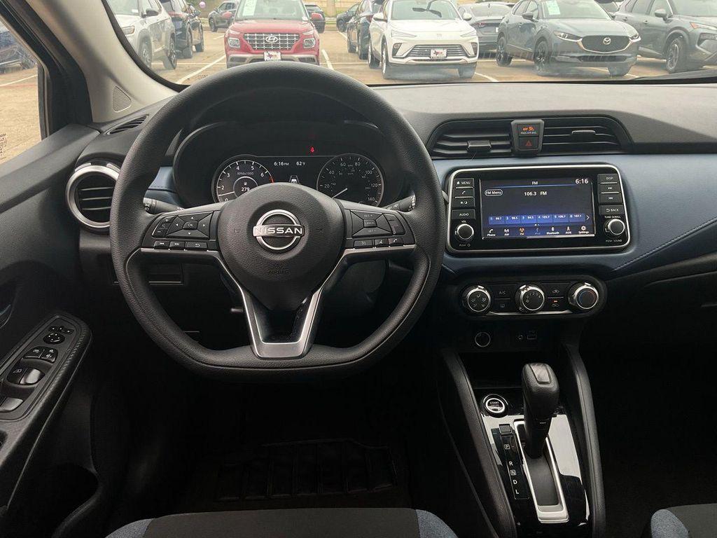 used 2025 Nissan Versa car, priced at $15,701
