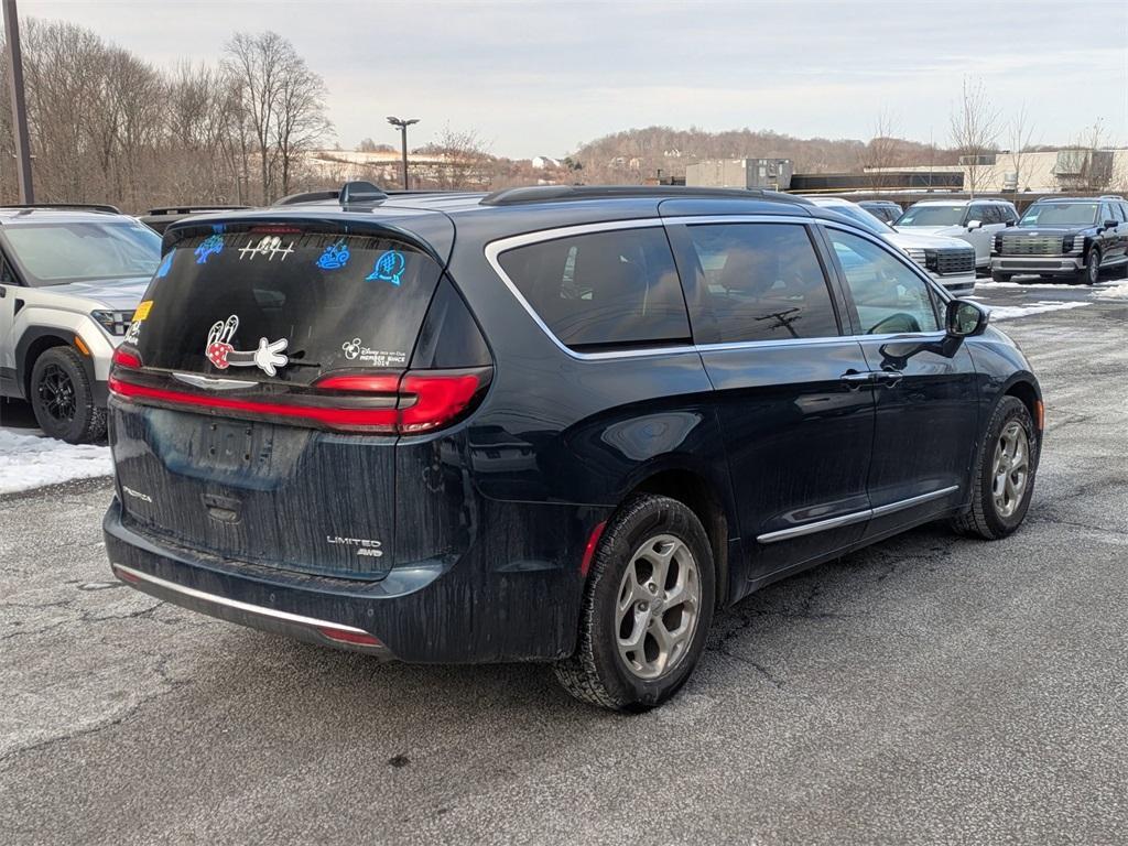 used 2022 Chrysler Pacifica car, priced at $33,819