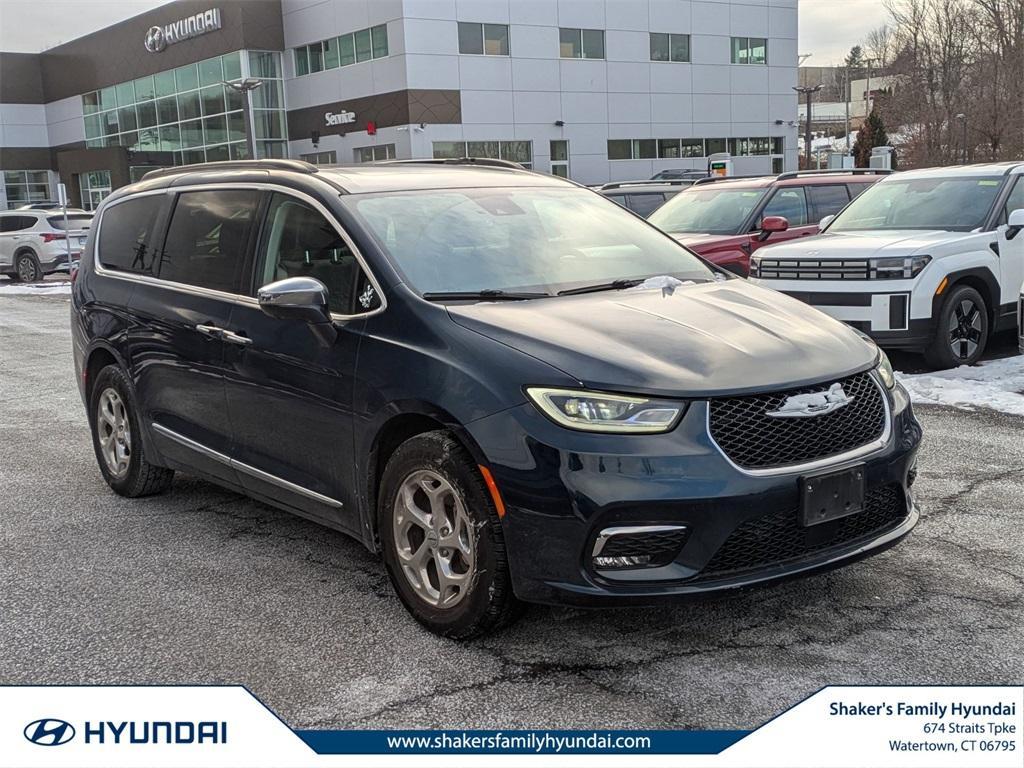 used 2022 Chrysler Pacifica car, priced at $34,427