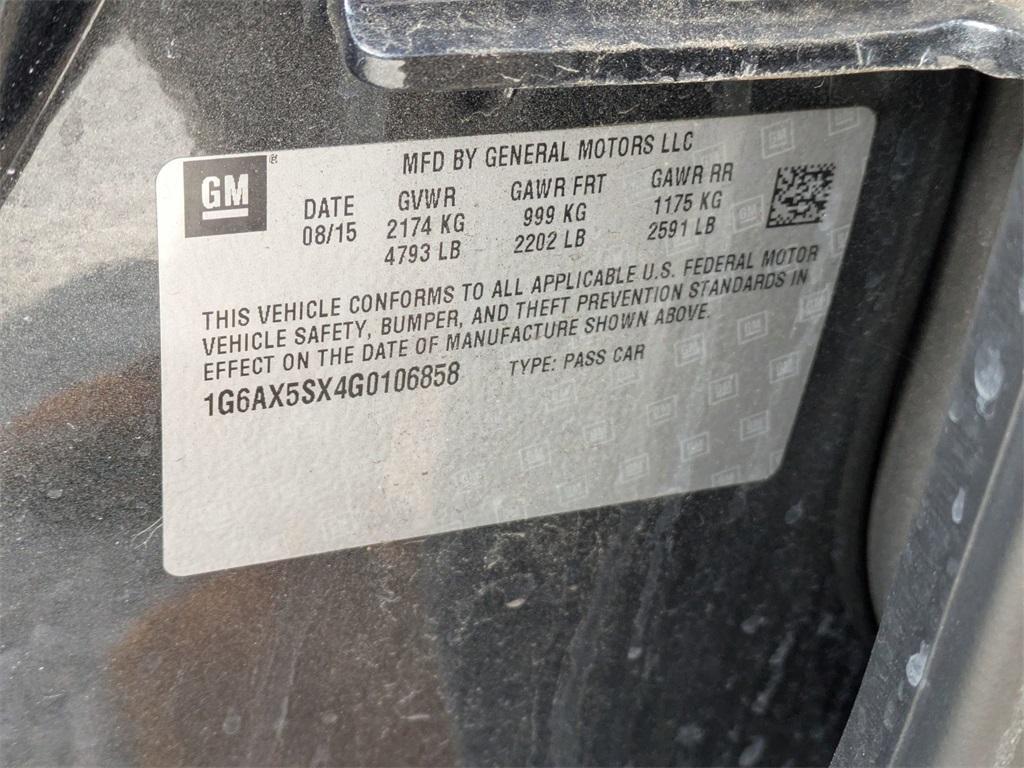 used 2016 Cadillac CTS car, priced at $14,392