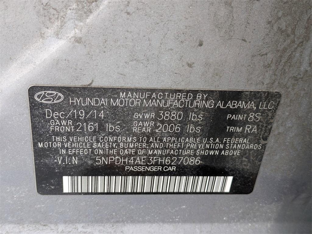 used 2015 Hyundai Elantra car, priced at $6,797