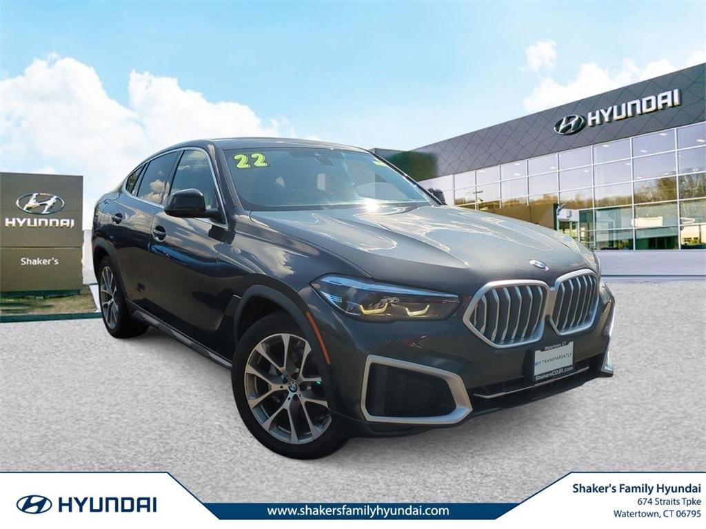 used 2022 BMW X6 car, priced at $38,971