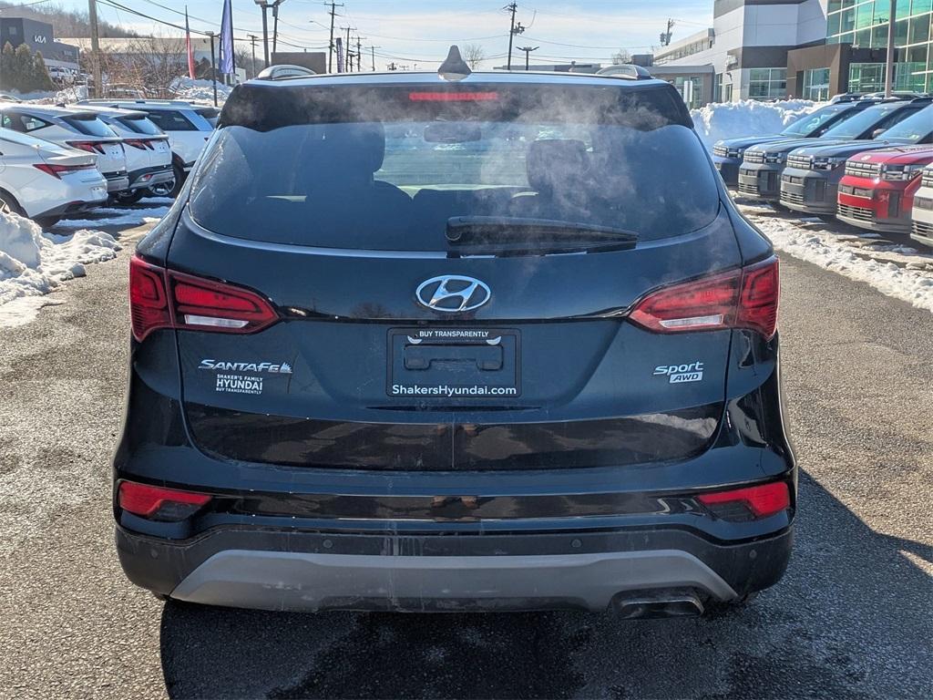 used 2018 Hyundai Santa Fe Sport car, priced at $12,597