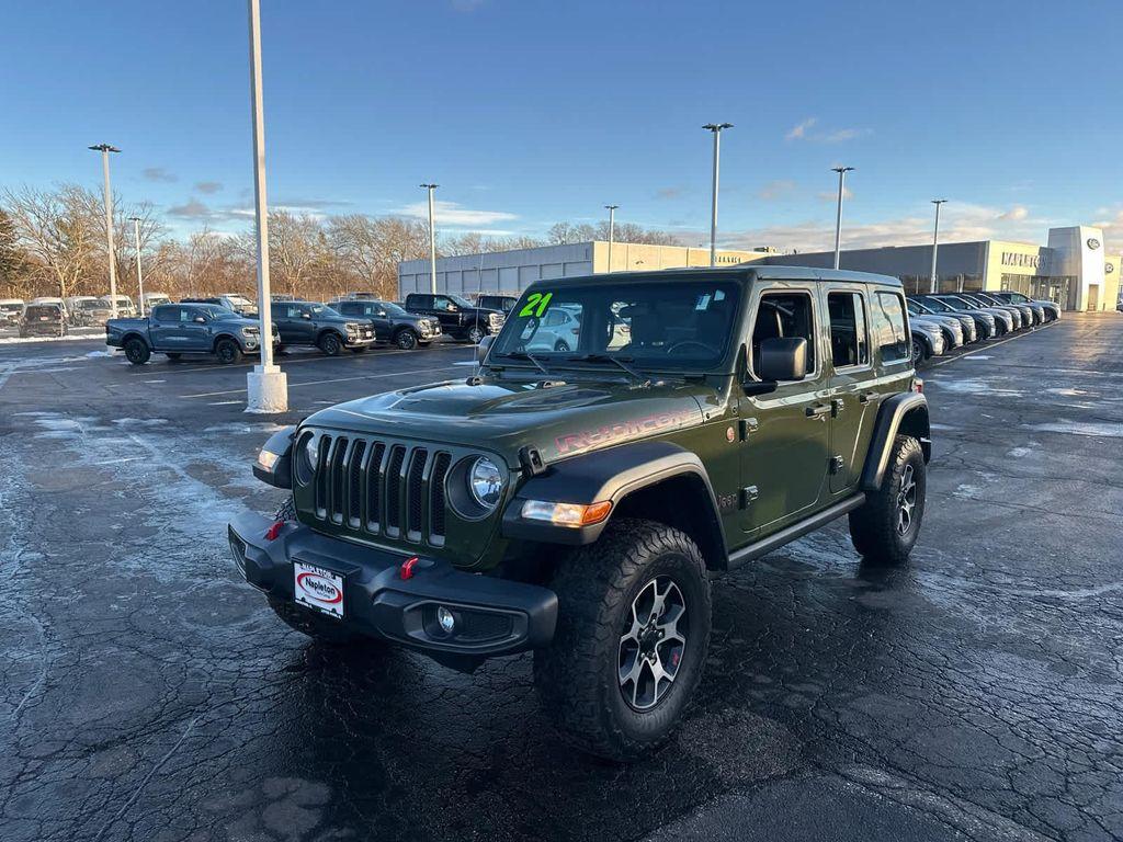 used 2021 Jeep Wrangler Unlimited car, priced at $30,887