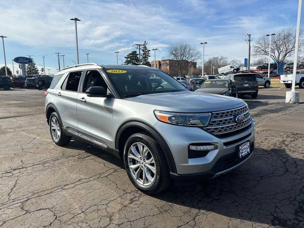 used 2023 Ford Explorer car, priced at $33,500