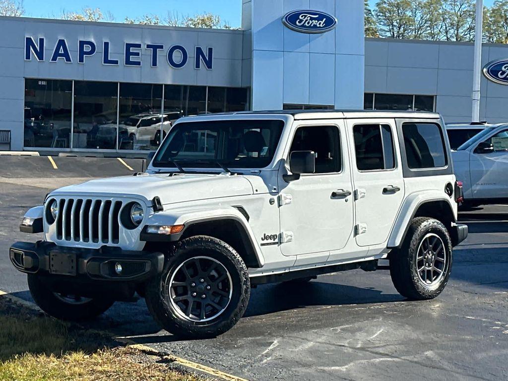 used 2021 Jeep Wrangler Unlimited car, priced at $24,990