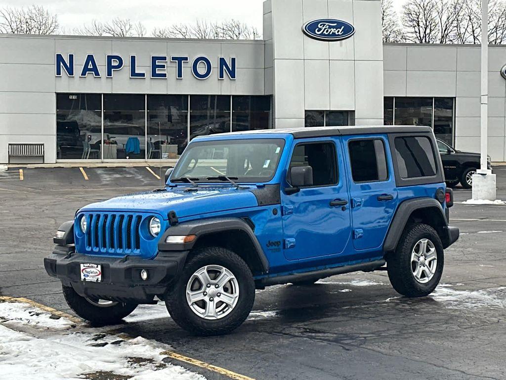 used 2021 Jeep Wrangler Unlimited car, priced at $23,980