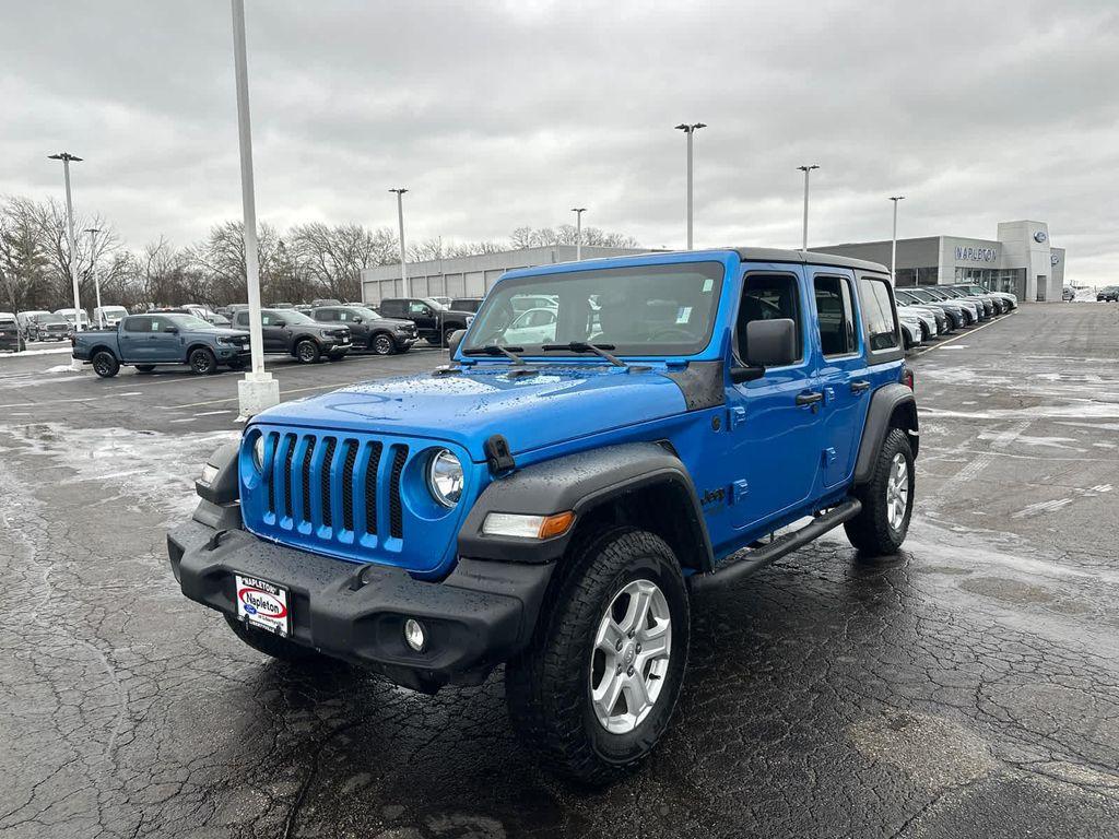 used 2021 Jeep Wrangler Unlimited car, priced at $23,980