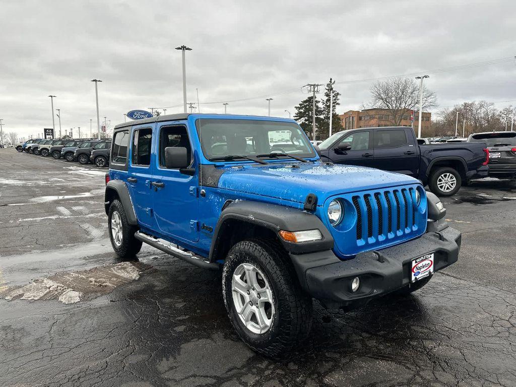 used 2021 Jeep Wrangler Unlimited car, priced at $23,980