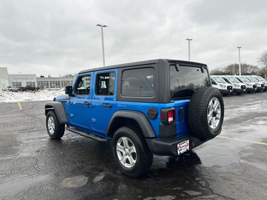 used 2021 Jeep Wrangler Unlimited car, priced at $23,980