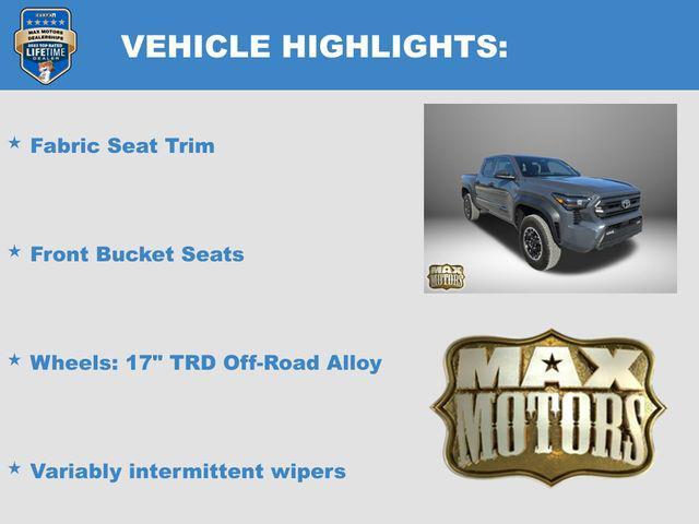 used 2025 Toyota Tacoma car, priced at $41,867
