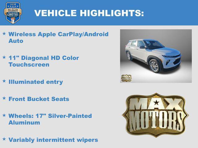 used 2024 Chevrolet TrailBlazer car, priced at $21,181