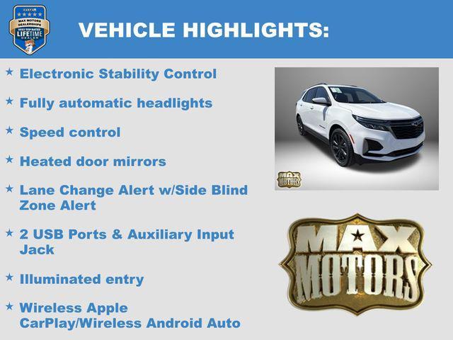 used 2023 Chevrolet Equinox car, priced at $25,654