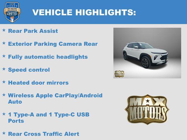 new 2026 Chevrolet TrailBlazer car, priced at $27,650