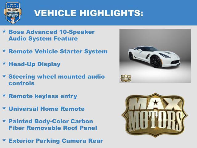 used 2016 Chevrolet Corvette car, priced at $69,887
