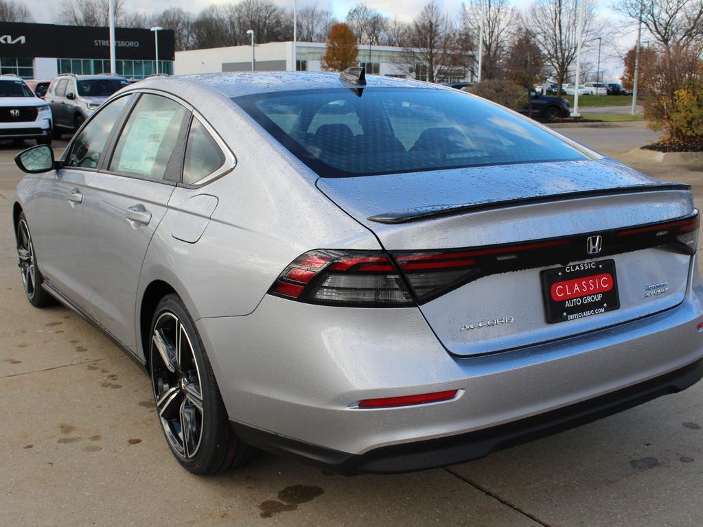 new 2025 Honda Accord Hybrid car, priced at $33,701