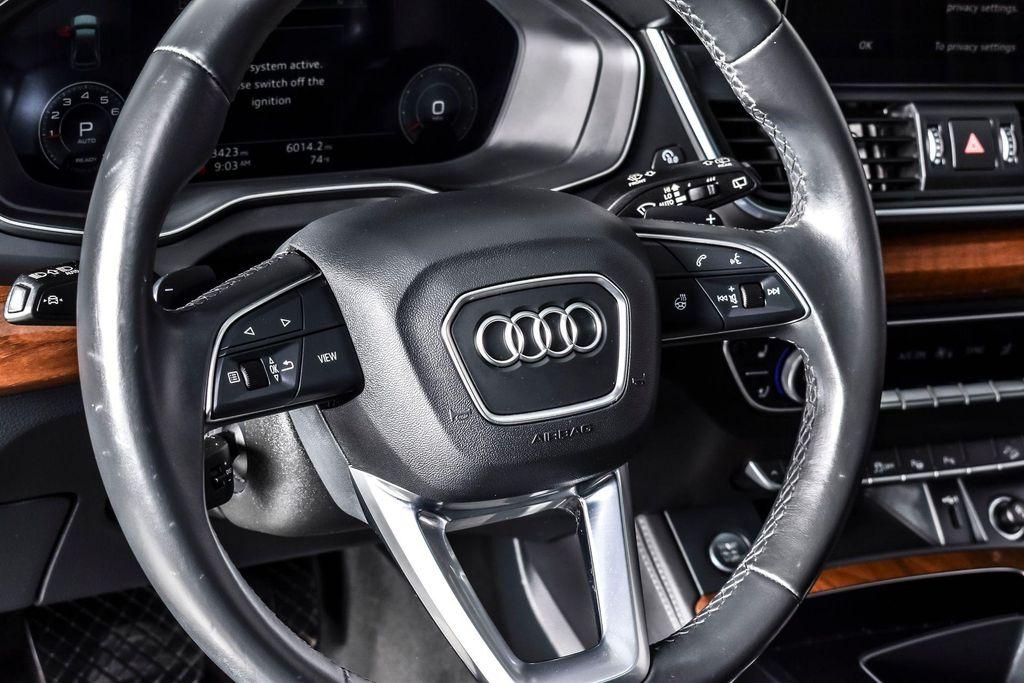 used 2023 Audi Q5 car, priced at $34,180