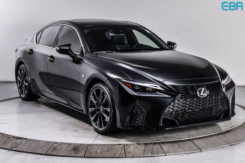 used 2024 Lexus IS 350 car, priced at $48,880