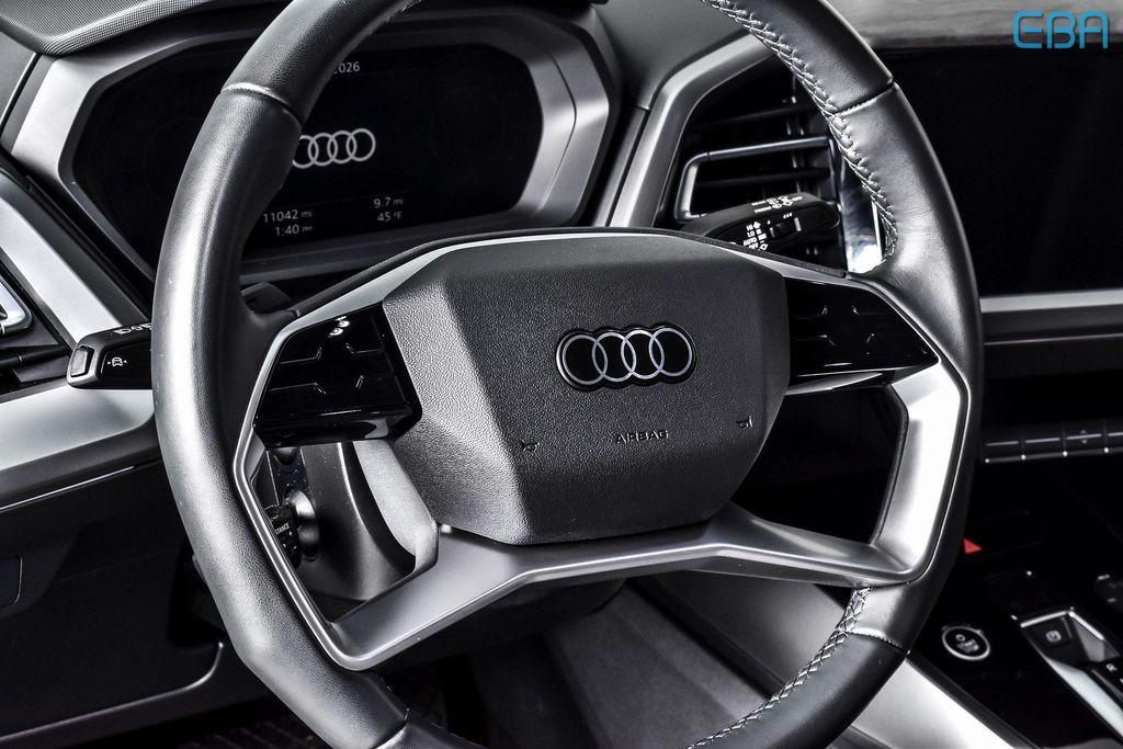 used 2024 Audi Q4 e-tron car, priced at $35,980