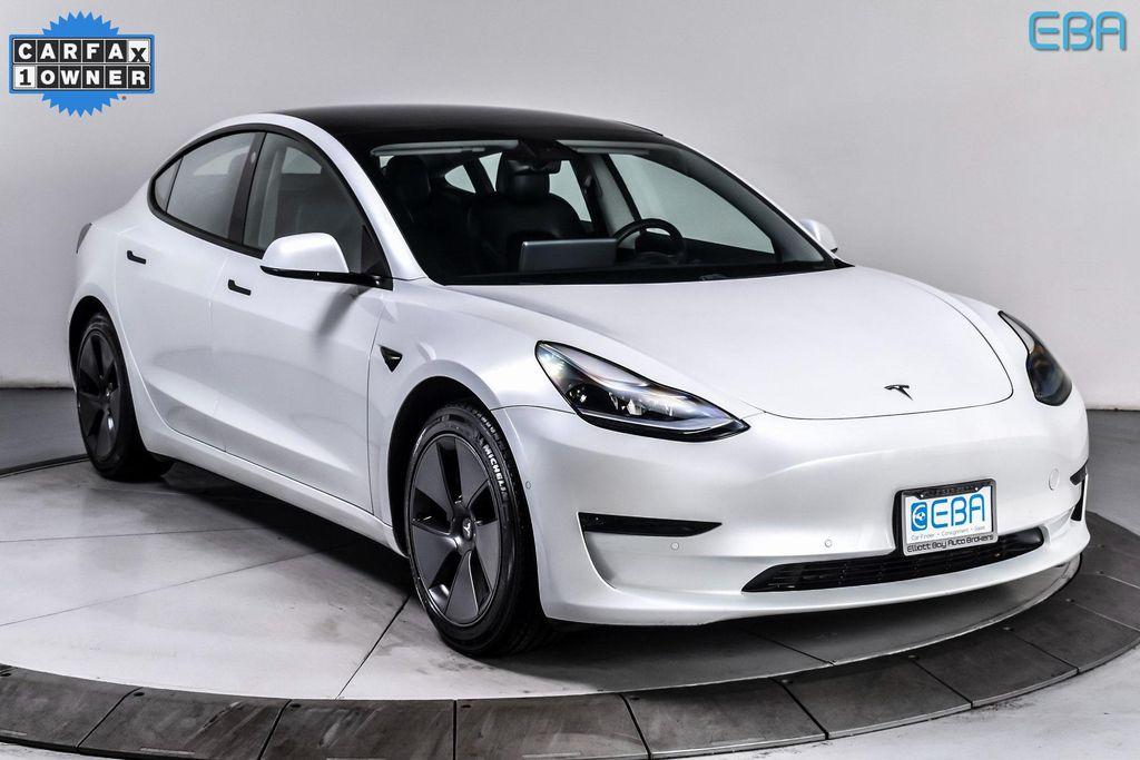 used 2021 Tesla Model 3 car, priced at $21,980