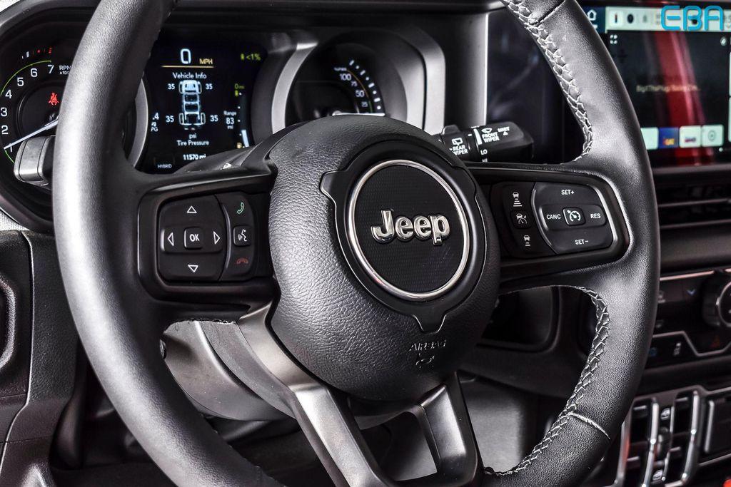 used 2025 Jeep Wrangler 4xe car, priced at $32,480