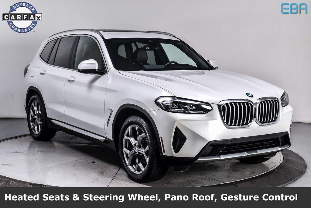 used 2022 BMW X3 car, priced at $33,980