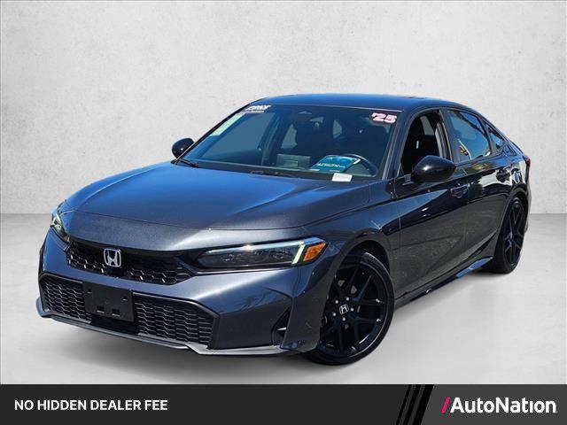 used 2025 Honda Civic car, priced at $24,814