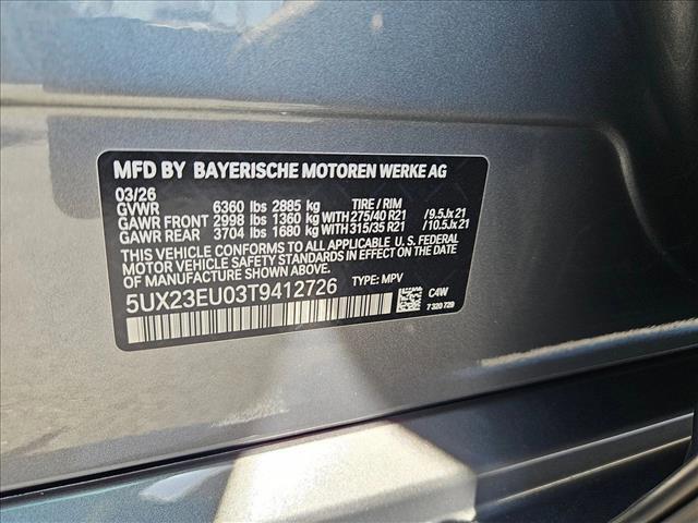 new 2026 BMW X5 car, priced at $86,074
