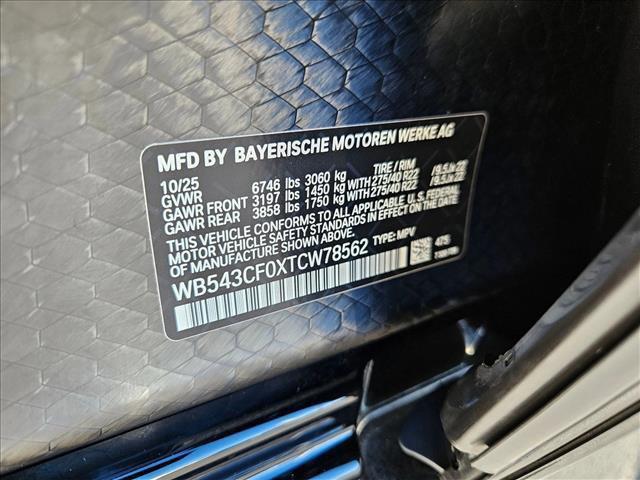 new 2026 BMW iX car, priced at $85,125