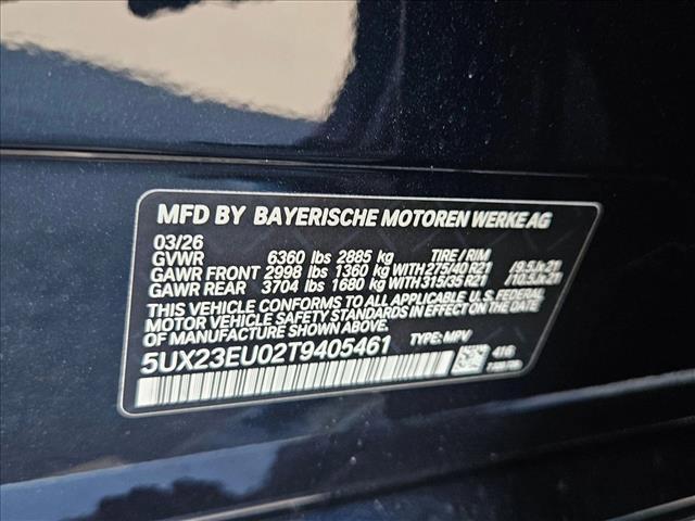 new 2026 BMW X5 car, priced at $84,324