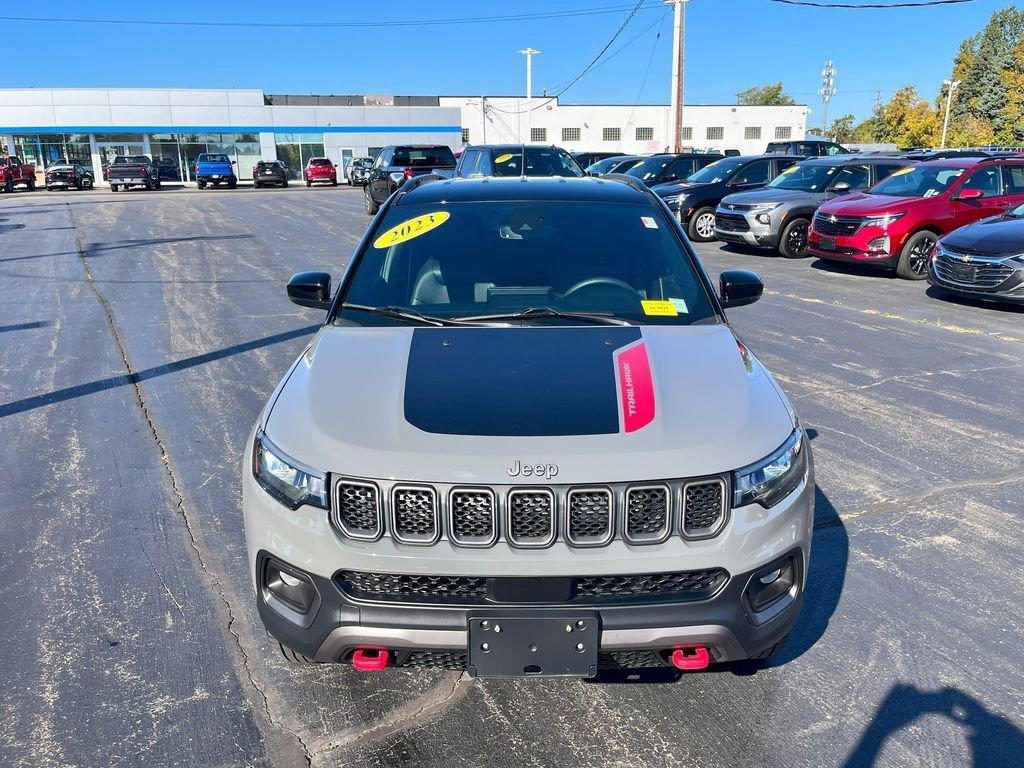 used 2023 Jeep Compass car, priced at $24,500