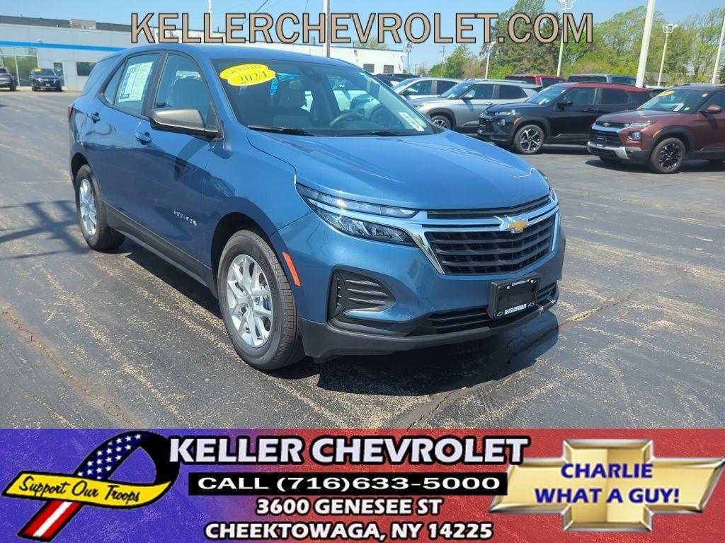 used 2024 Chevrolet Equinox car, priced at $22,700
