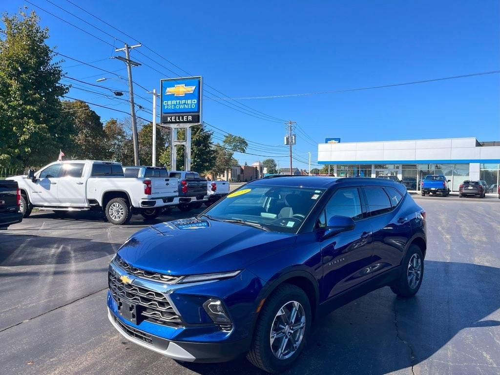 used 2023 Chevrolet Blazer car, priced at $28,400