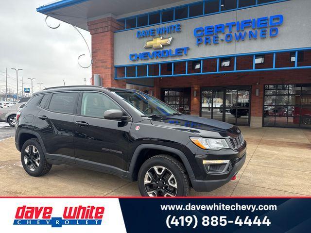 used 2018 Jeep Compass car, priced at $13,349