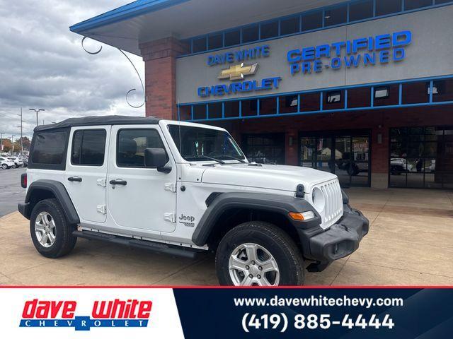 used 2018 Jeep Wrangler Unlimited car, priced at $18,749