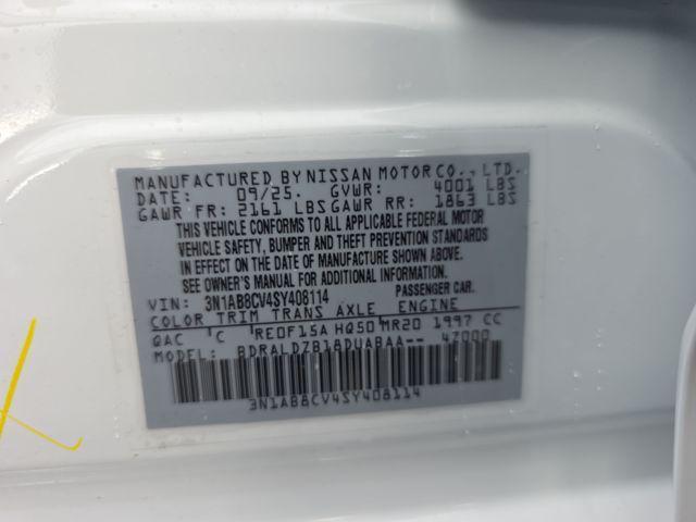 new 2025 Nissan Sentra car, priced at $27,120