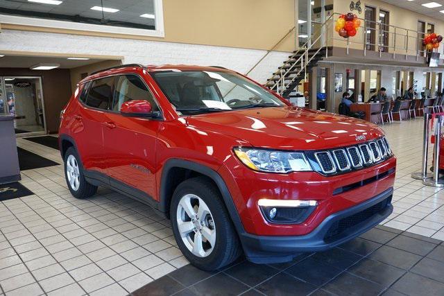 used 2021 Jeep Compass car, priced at $17,985
