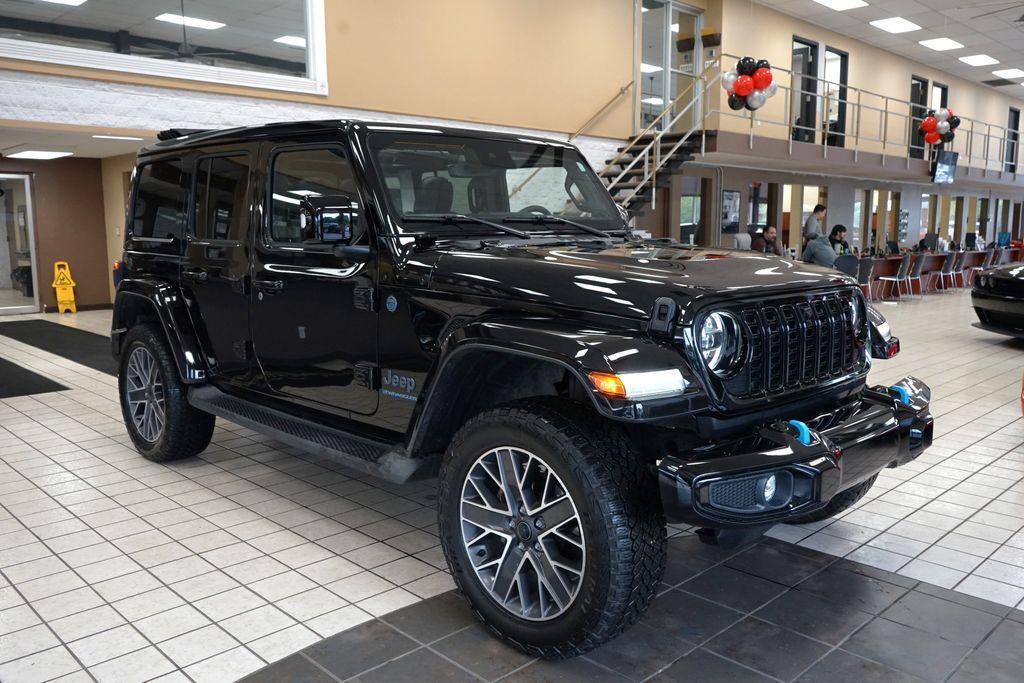 used 2024 Jeep Wrangler 4xe car, priced at $38,485
