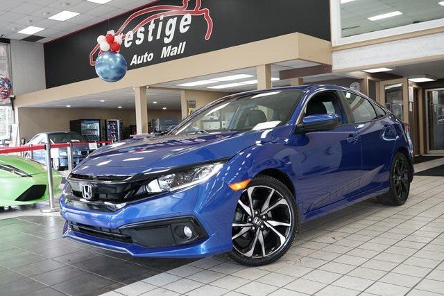 used 2019 Honda Civic car, priced at $16,555