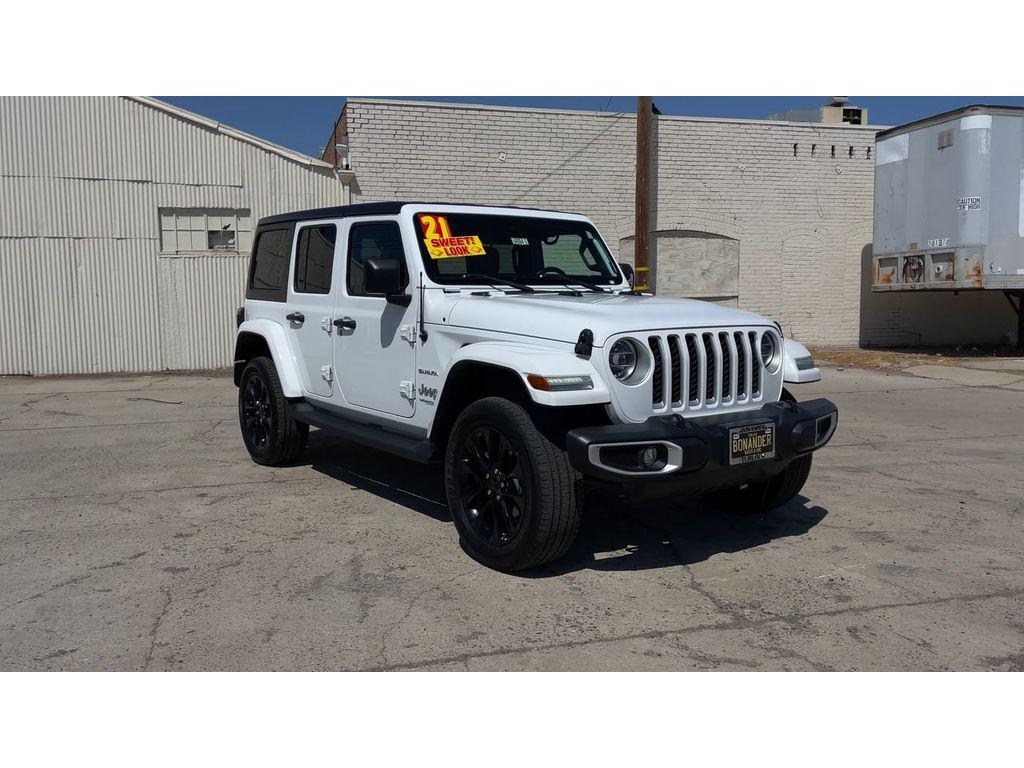 used 2021 Jeep Wrangler Unlimited 4xe car, priced at $31,495