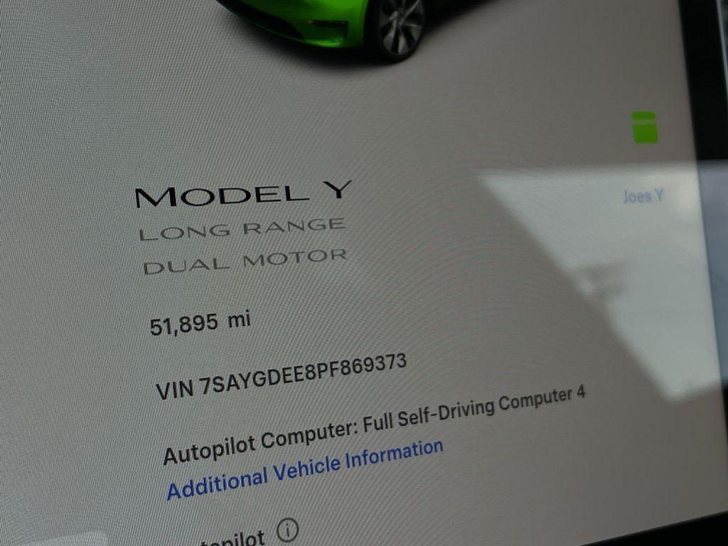 used 2023 Tesla Model Y car, priced at $29,995