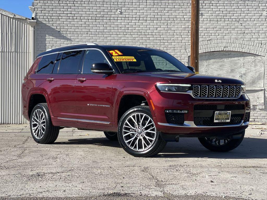 used 2021 Jeep Grand Cherokee L car, priced at $35,998